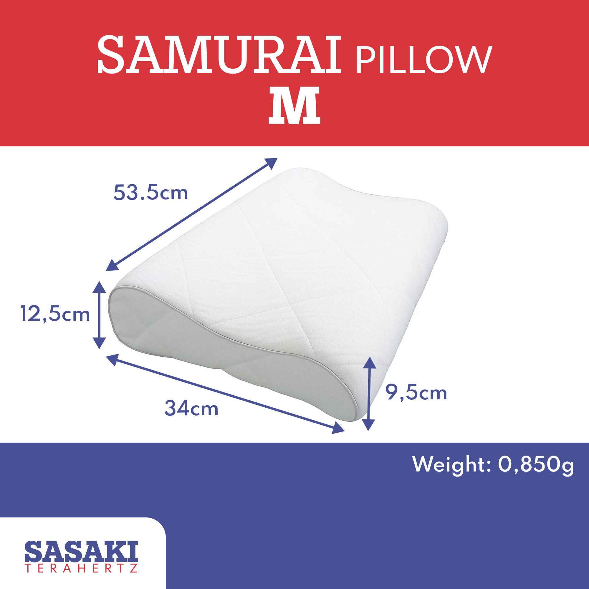 Características de la almohada Samurai